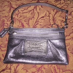 Sparkly silver bag